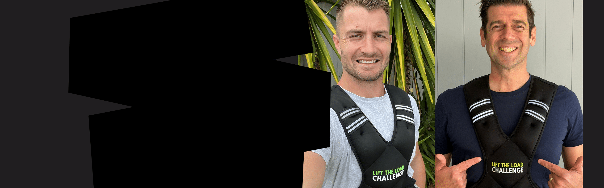 Dr Justin Coulson and Kieran Foran will carry 10kg for 50km in a single day this World Mental Health Day